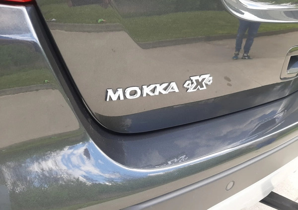 Opel Mokka cena 62000 przebieg: 141404, rok produkcji 2016 z Świętochłowice małe 781